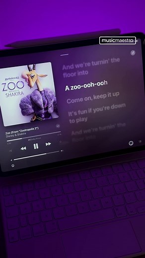 🦓 Shakira ‘Zoo’ Lyrics #fyp #zootropolis2 #disney #disneytunez #lyrics