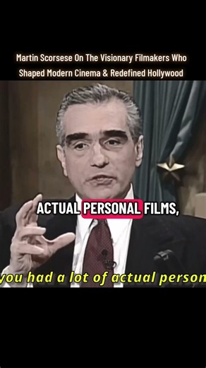 Martin Scorsese On The Golden Age Of Cinema