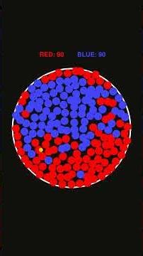 WHO WON? #asmr #adhd #satisfying #ball #bounce #bouncingball