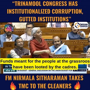 Nirmala Sitharaman in attack mode. | Indian Compass Videos
