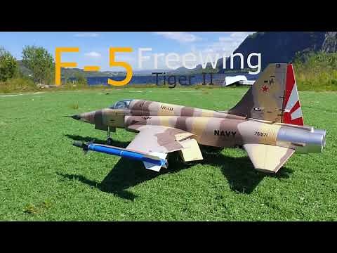 Unboxing Freewing F-5E Tiger II Camo 80mm EDF Jet | HeimRC