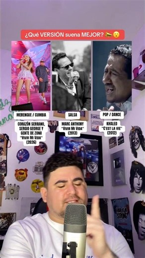 CORAZÓN SERRANO vs MARC ANTHONY vs KHALED - Vivir Mi Vida: Which VERSION sounds BETTER? 📣🧐