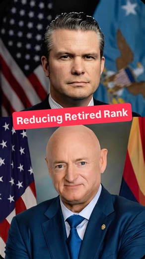 Cody Harnish on Instagram: "Can the Pentagon cut a retired officer’s pension for speech made after retirement? No. Pete Hegseth is threatening to reduce Senator Mark Kelly’s retired Navy grade, but federal law does not allow this kind of punishment for post-retirement conduct. Here’s why this matters for every retired service member. #ucmj #news #military #pentagon #law #lawyer #dod"