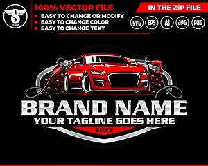 Car Detailing Logo Template: Auto Wash SVG, EPS, PNG (digital Download) - Etsy