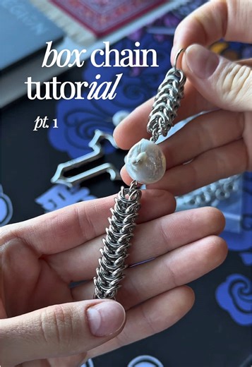 Tutorial de box weave en bisutería