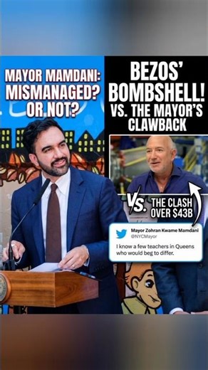 Jeff Bezos vs. Mayor Mamdani: The $43B NYC Schools Feud