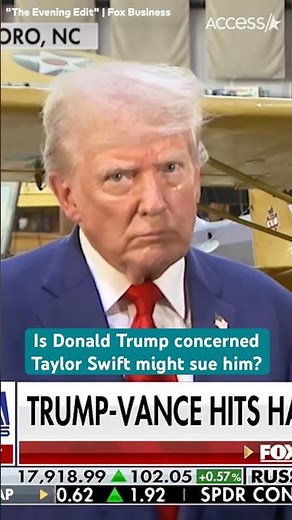 Donald Trump speaks out after posting an AI-generated image of Taylor Swift.