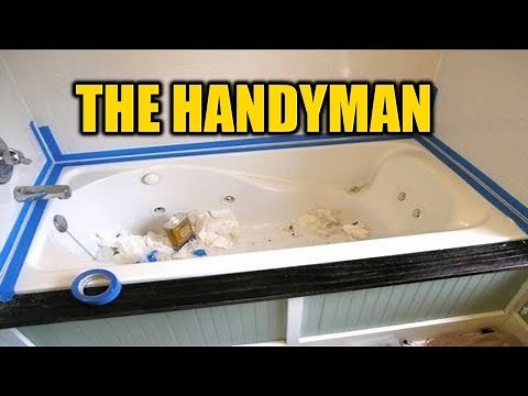 How To Caulk A Bathtub The Right Way | THE HANDYMAN |