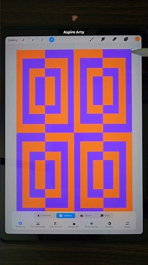 Geometric Pattern Ideas | Art for Beginners #aesthetic #digitalart #viralshorts