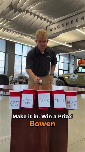 Had a little fun at the office today 😜 Make sure to take advantage of our Black Friday offers such as 1) 🔥 earning an additional $1000 on top of your appraisal when you trade in your car with us and 2) 🔥 earning an additional $1500 towards a new Jeep when you trade in your current Chrysler, Dodge, Jeep, RAM, Fiat of Alfa Romeo. 💪🏻 For more deals, check out our website! Take advantage of these savings this holiday season! #Hayes #Challenge #Dealership #BlackFriday #BlackFriday2025 #BlackFrid