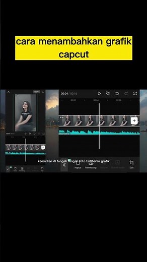 CARA MENAMBAHKAN GRAFIK DI CAPCUT