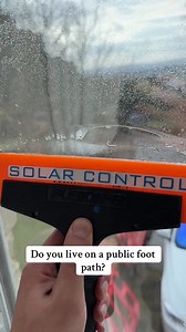 2.2M views · 49K reactions | Do you live on a public foot path? Give yourself some privacy 欄Please note that this is primarily for daytime privacy so we still recommend curtains or blinds on a night #windowtint #windowfilm | Solar Control | Facebook
