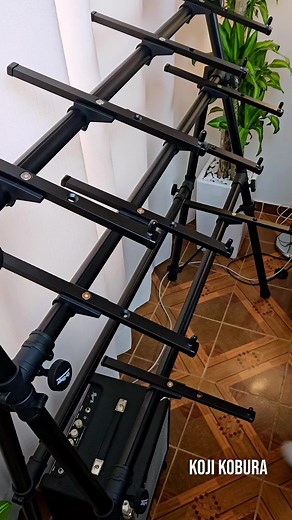 Decksaver Covers & On-Stage KS7903 Keyboard Stand for Synth Setup