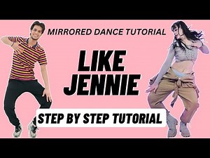 JENNIE - like JENNIE Dance Tutorial | Jennie - Like Jennie Mirrored Dance Tutorial
