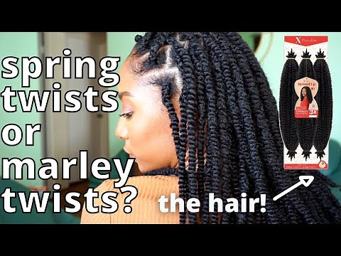 SPRING TWIST? MARLEY TWIST? IDK...Outre Xpression Springy Afro Twist | JaiChanellie
