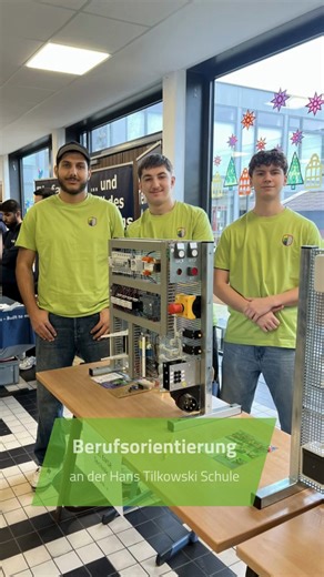 #Berufsfelderkundung an der Hans-Tilkowski-Schule #ausbildung #praktikum #elektrotechnik #betriebstechnik #industrieelektriker #industriekaufleute | IFÜREL EMSR-Technik