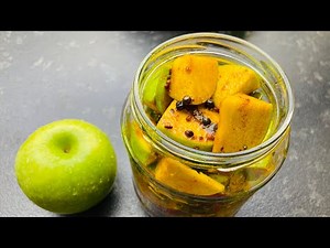 🍏 Pickled Sour Green Apple | I COOK 4 U
