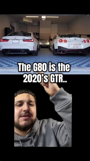 The g82’s new interior is amazing but R35 aura is crazy #bmw #b58 #bmwmotorsport #g80 #r35gtr