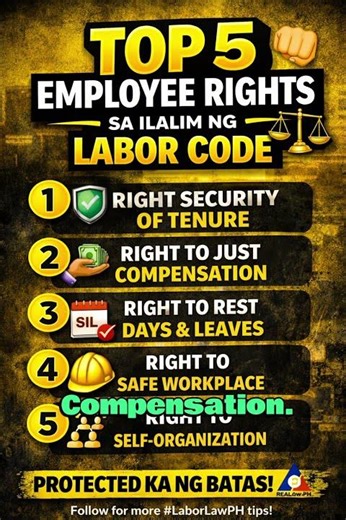 Top 5 Employee Rights sa Labor Code ⚖️ (Bawal I-violate!) 😳