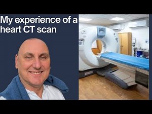 Having a heart (cardiac) CT Scan.