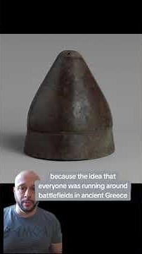 The pilos helmet in ancient Greece.