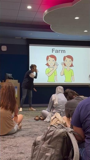 Sign language 🤟🏽 for ‘Farm’ #shortsfeed #shortvideo #signlanguage