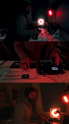 Digitakt and OP1 jam // #electronicmusic #digitakt #op1field #feedback #synth #teenageengineering