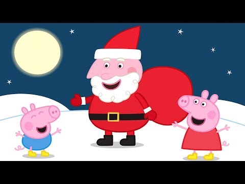 Peppa Pig and George’s Magical Christmas Night Meeting Santa Claus! 🎁❄️ Peppa Pig Funny Animation