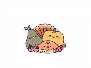 Thanksgiving Animated GIF 🦃🍂
