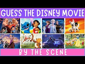 Guess The Disney Movie By The Scene Quiz | Disney Quiz