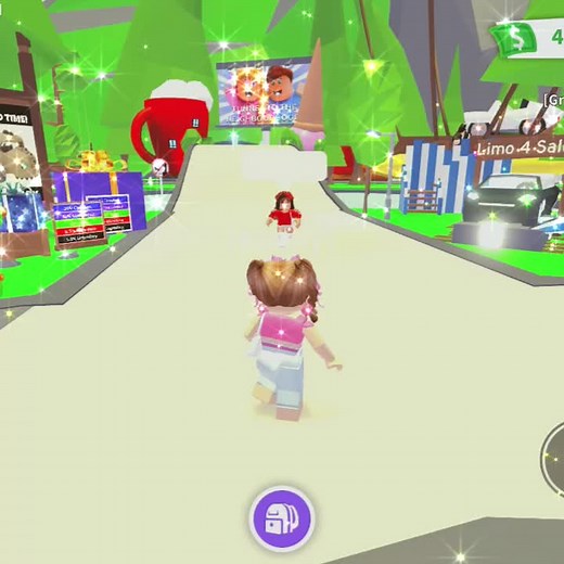 Funny Moments in Roblox Adopt Me with Sunny and Misty