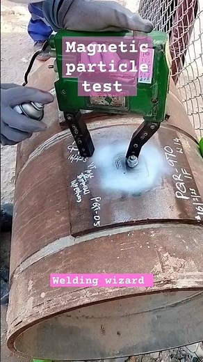 Magnetic particle test practical| MPT | MPI |#ndttraining #adnoc #oilandgas #onshore #pipeline #qaqc