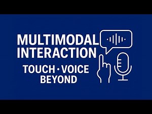 Multimodal Interaction: Blending Touch, Voice, and Beyond | HCI Explained Ep.10