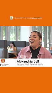 If we could chose a walking billboard for UT Permian Basin Alexandria Bell would be it ✨We are excited to share that she has been hired as a recruiter to bring on new Falcons! #UTPB #graduate #FalconsUp | UTPB - The University of Texas Permian Basin