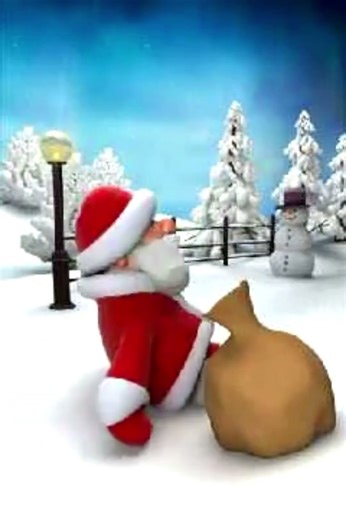 Oh My God Talking Santa Snowball