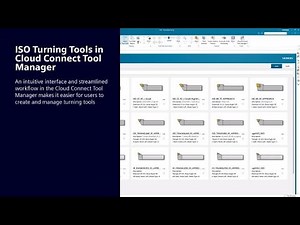 ISO Turning Tool Support in NX CAM