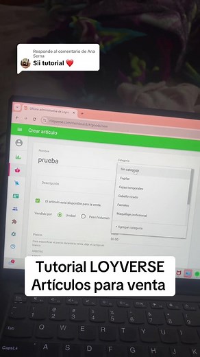 Tutorial para Agregar Artículos en Loyverse - Paso a Paso