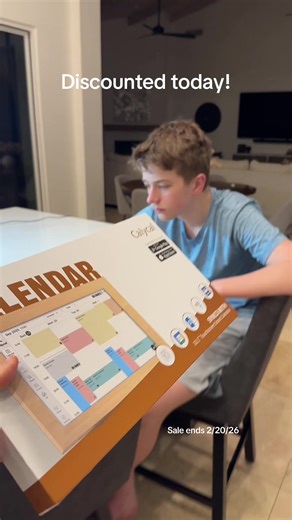 Maximize Family Organization with This Digital Calendar