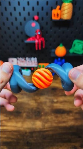 3D printed Impossible Ball Vortex Spiral #3dprinting