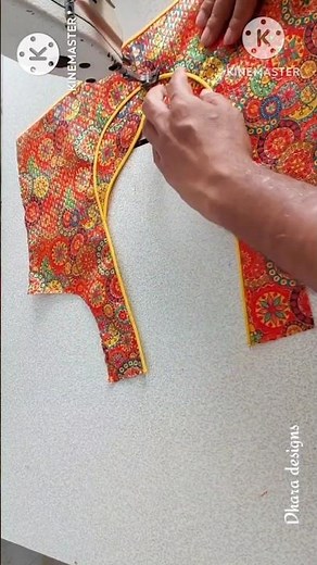 Sewing Tips and tricks making a patch work blouse design cutting and stitching