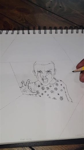Stranger Things sketch Season 4 #for #foryou #foryoupage #strangerthings #draw #sketch #vecna #eleven