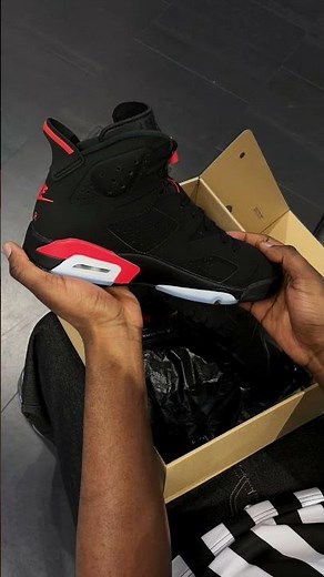 An unboxing you don't want to miss: Air Jordan 6 Retro 'Infrared Salesman'🔥
