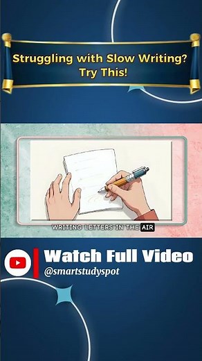 How to Write Fast & Neat | Best Handwriting Speed Tips