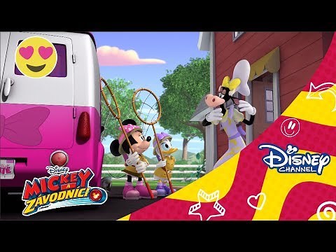 Mickey a závodníci - Pomocnice hledají gorilu. Pouze na Disney Channel!