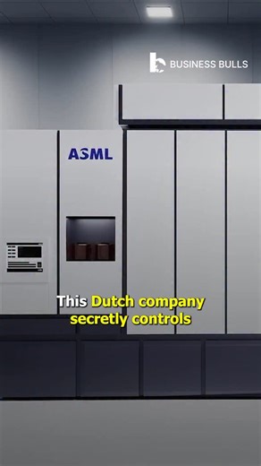 Business Bulls | AI on Instagram: "ASML, a Dutch tech giant you’ve probably never heard of, quietly powers the entire AI world. They don’t build AI or chips—instead, they make the only machine on Earth that can. Their EUV lithography tech creates chips smaller than a virus, used in everything from iPhones to ChatGPT. Without ASML, AI as we know it wouldn’t exist. @lifeatasml #Businessbulls #Business #ASML #Netherlands #AI"