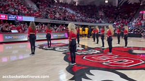 NC State dance team performs during break in the Wolfpack basketball game | Chatham Journal Newspaper