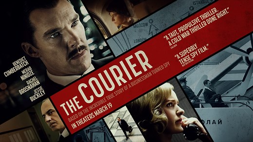 Benedict Cumberbatch and Rachel Brosnahan star in the “wildly entertaining” The Courier. Critics rave the film is “a fun, exciting slice of real James Bond work.” Don’t miss the incredible true story of a businessman turned spy in theaters March 19. | The Courier