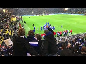 4:4 im Revier-Derby - So feierte der Schalker Anhang in Dortmund