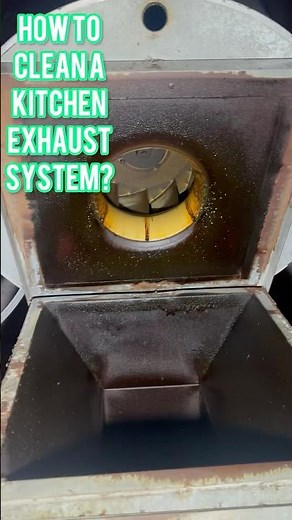 ✨🫧Kitchen exhaust hood cleaning basics 🫧✨