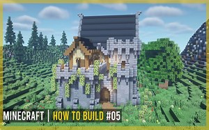 【Minecraft建筑教程】如何建造中世纪基地_哔哩哔哩_bilibili